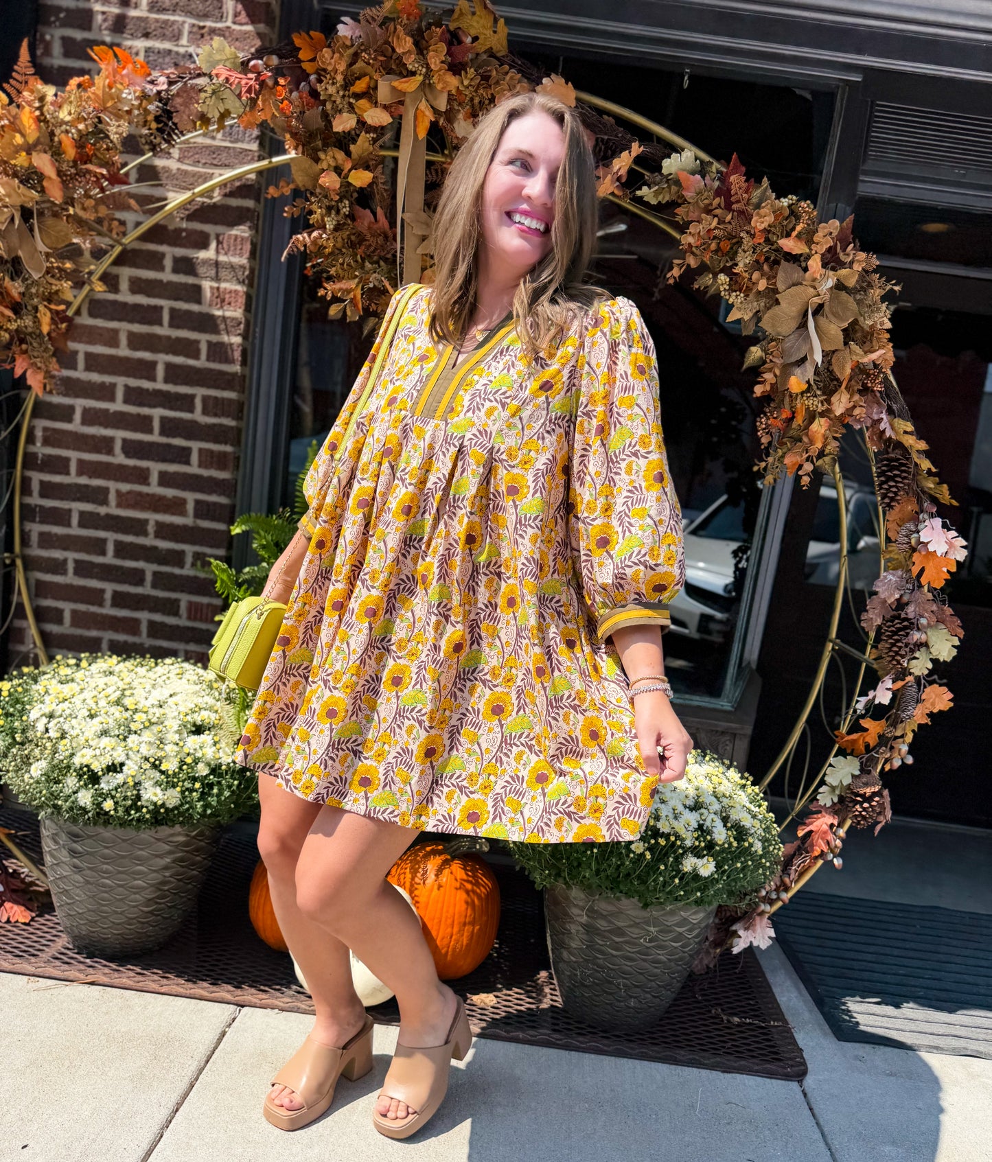 Marigold Meadow Dress