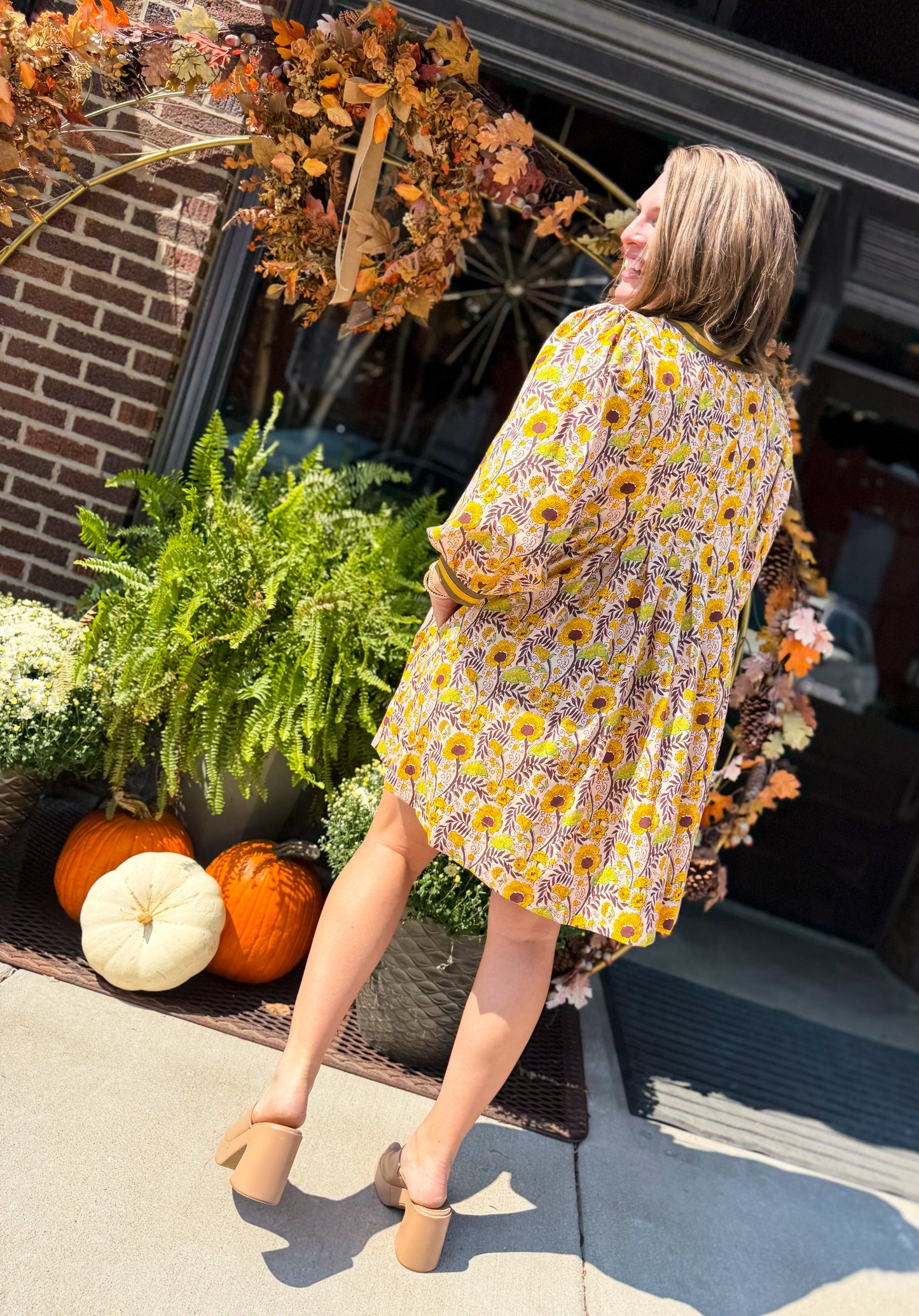 Marigold Meadow Dress