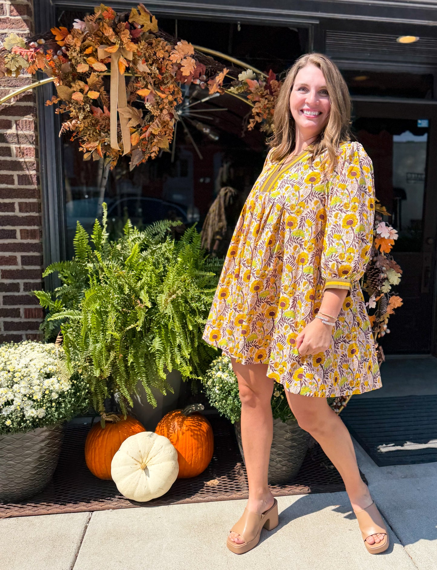 Marigold Meadow Dress
