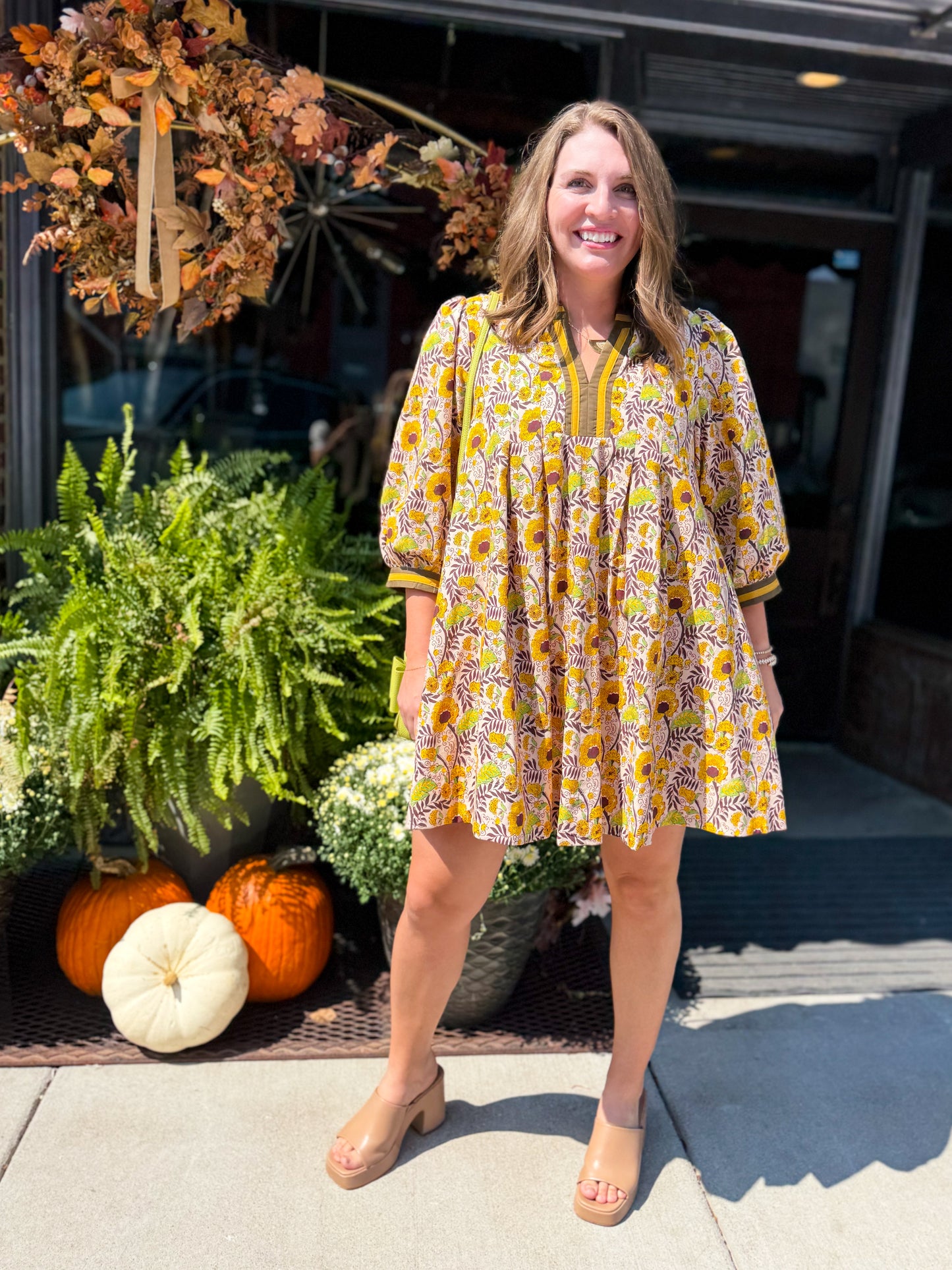 Marigold Meadow Dress