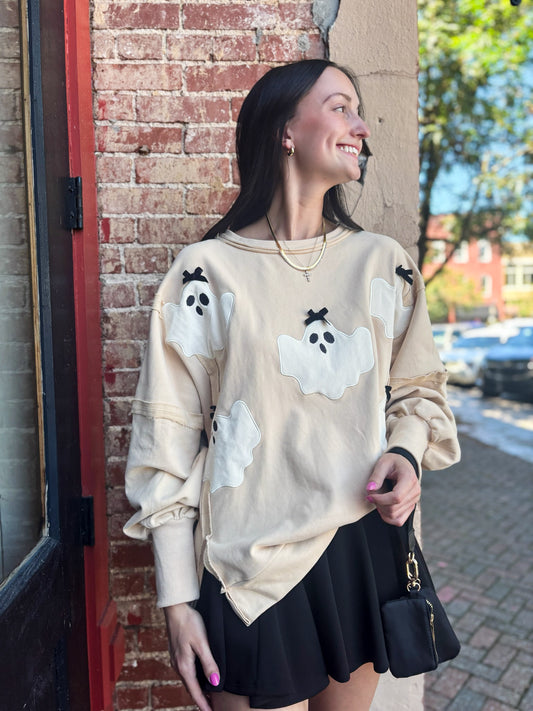 Boos & Bows Oversized Sweatshirt