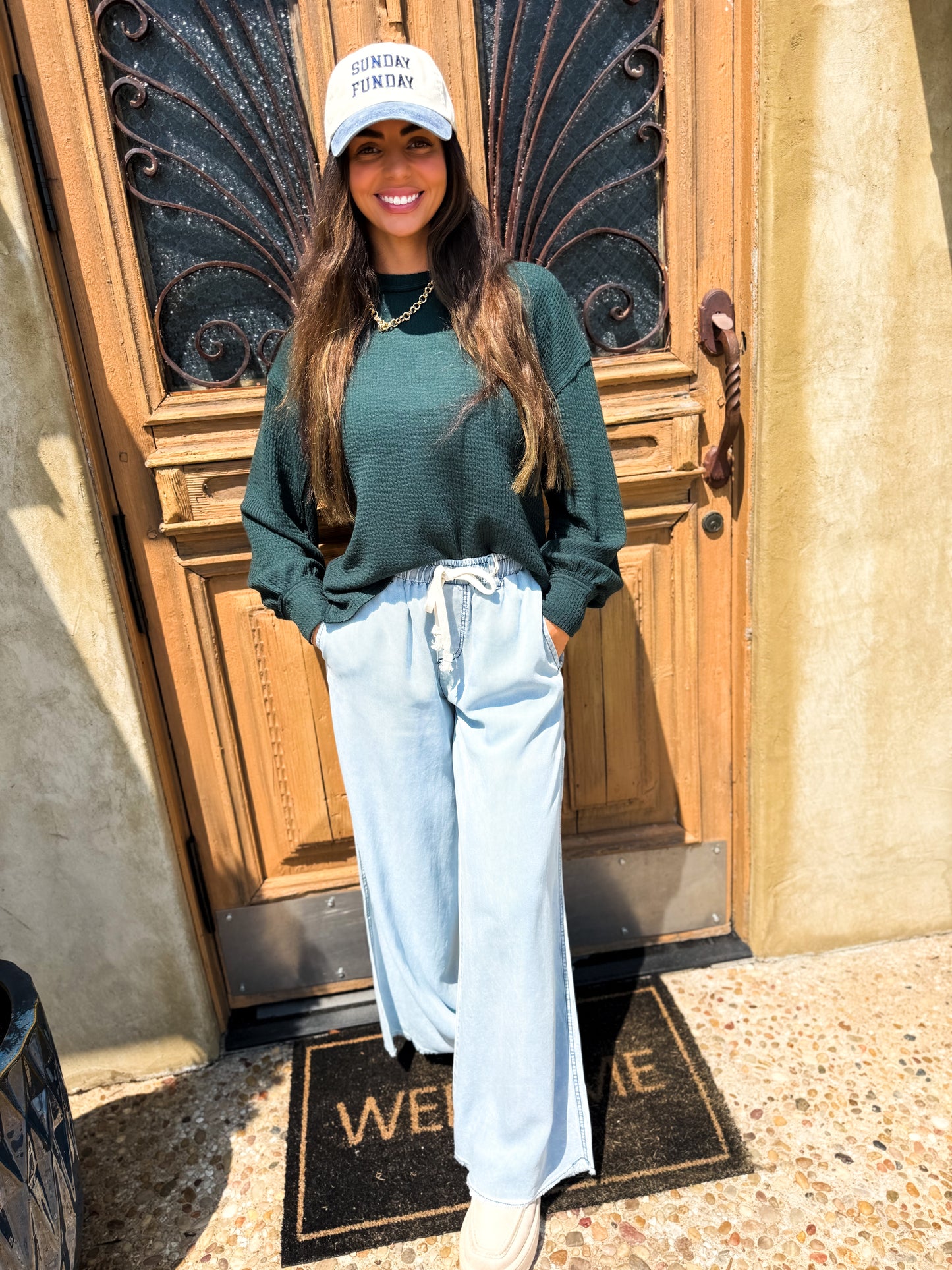 Cabin Comfort Knit Top