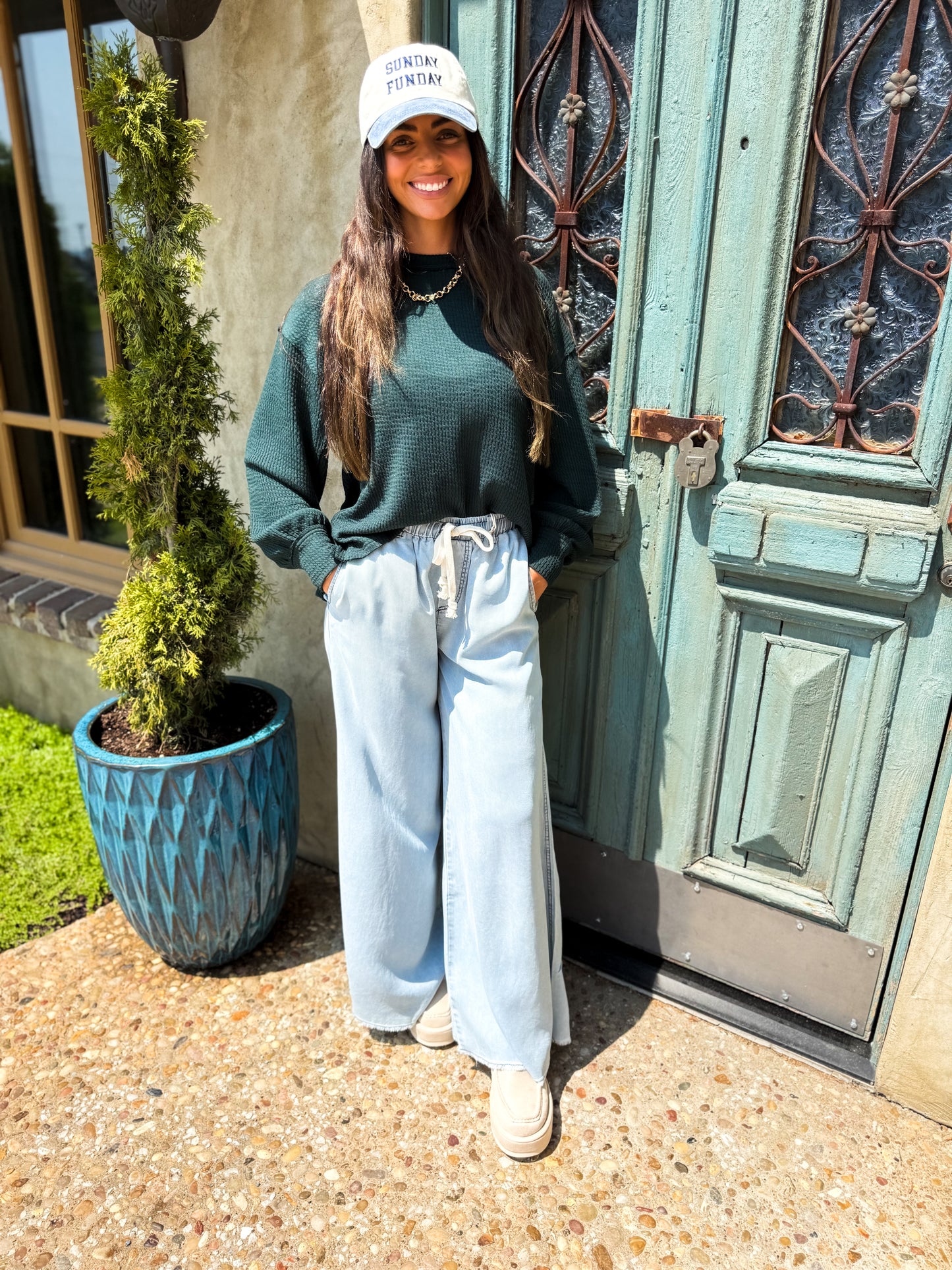 Cabin Comfort Knit Top