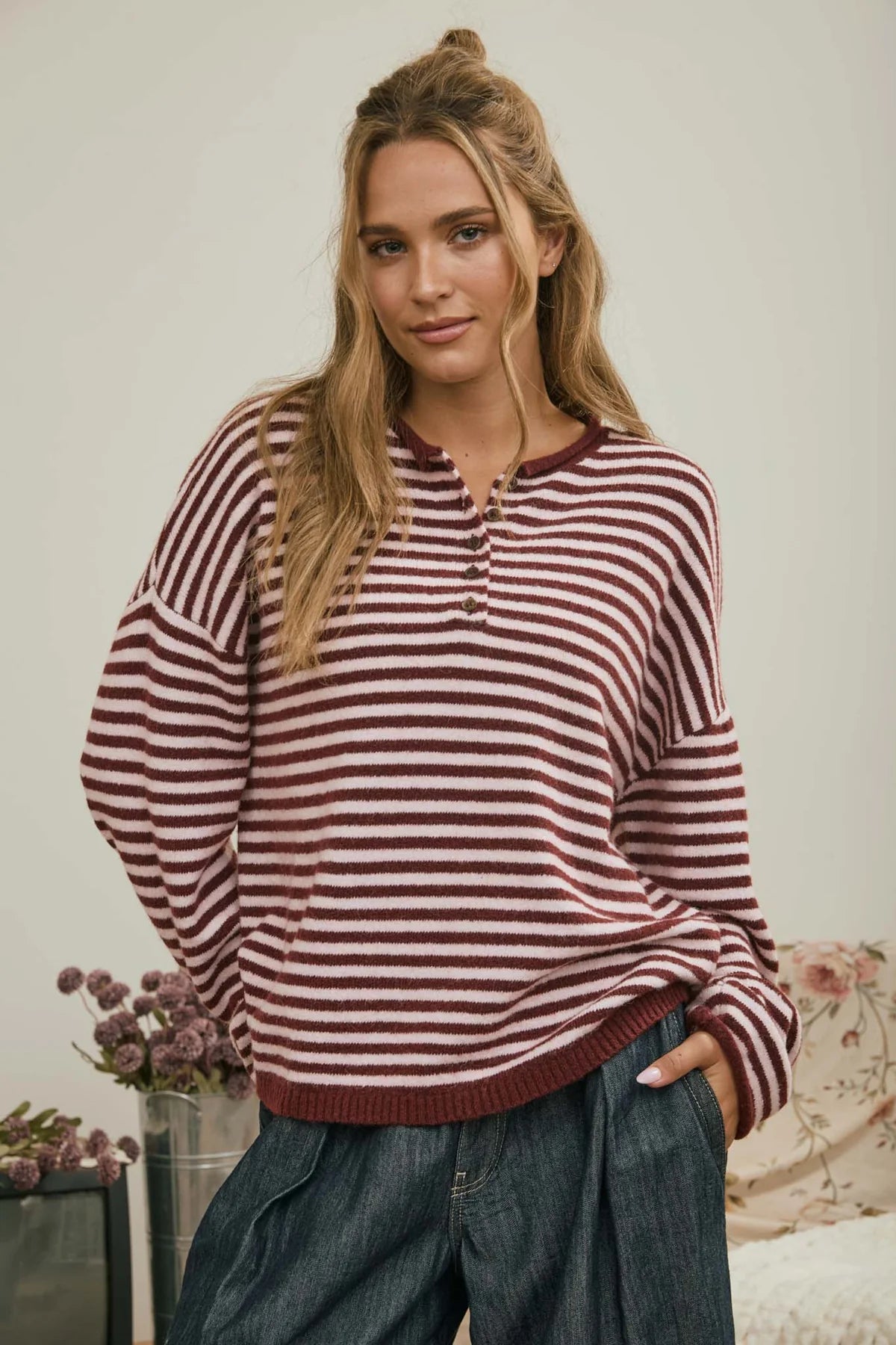 Woodland Stripe Sweater