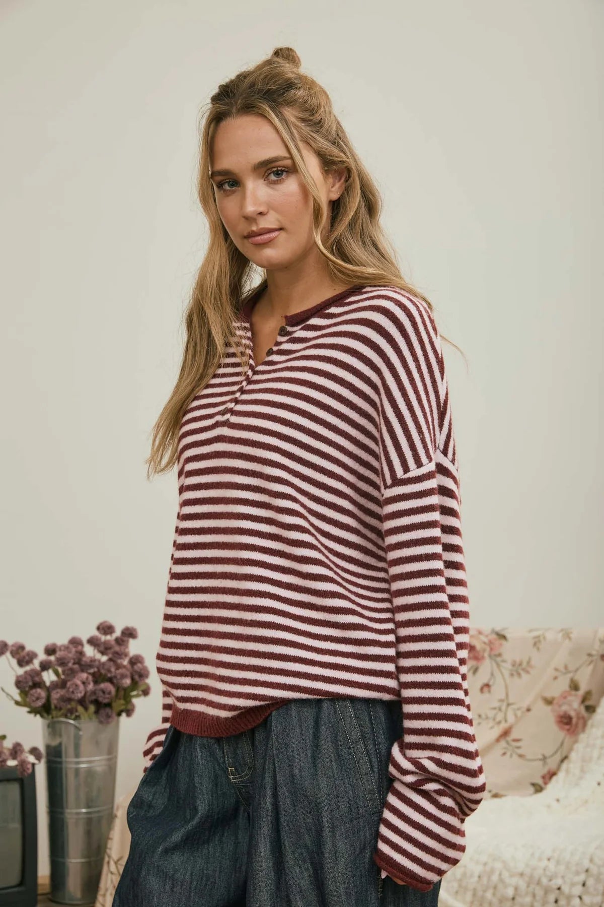 Woodland Stripe Sweater