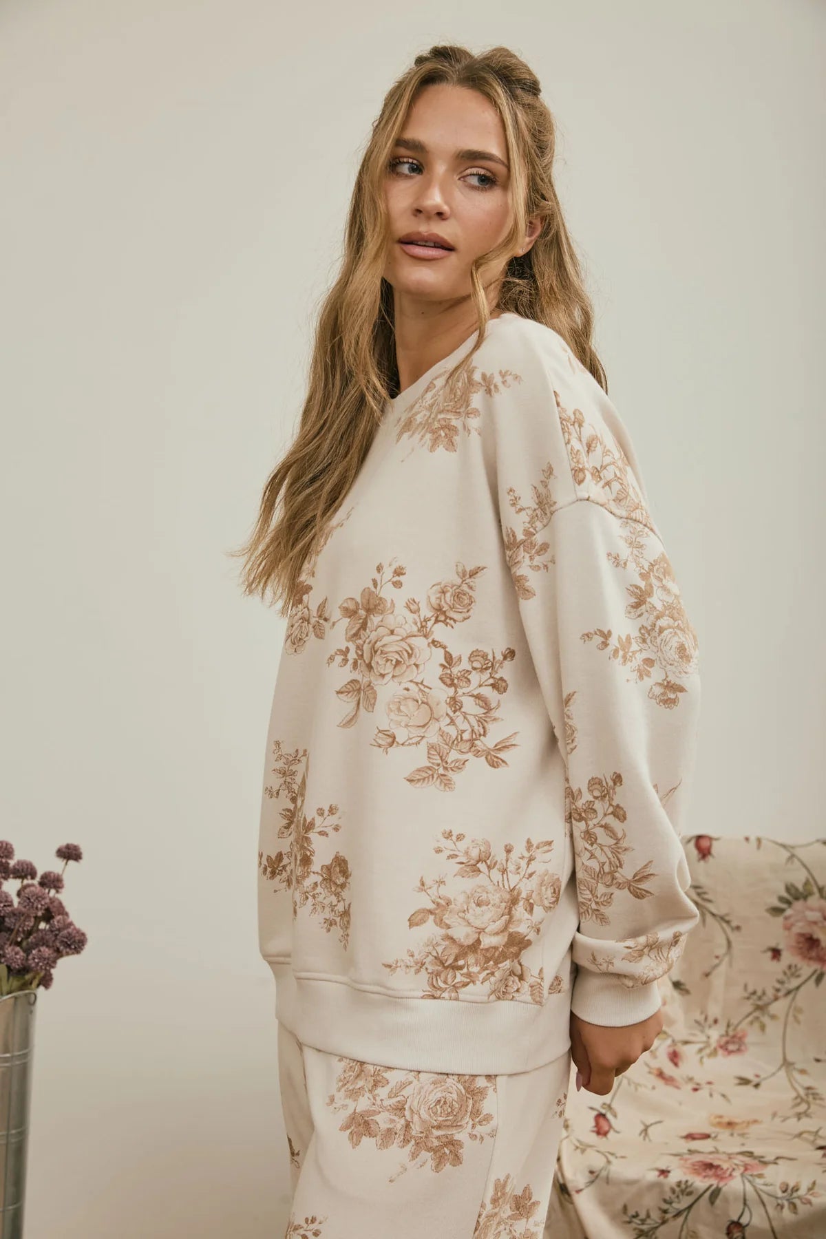 Country Toile Lounge Set