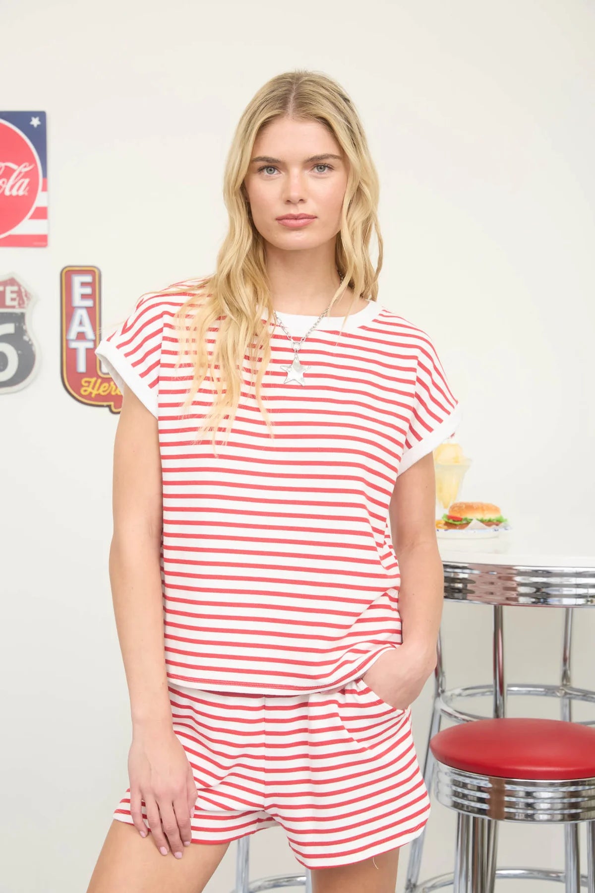 Boardwalk Stripe Tee