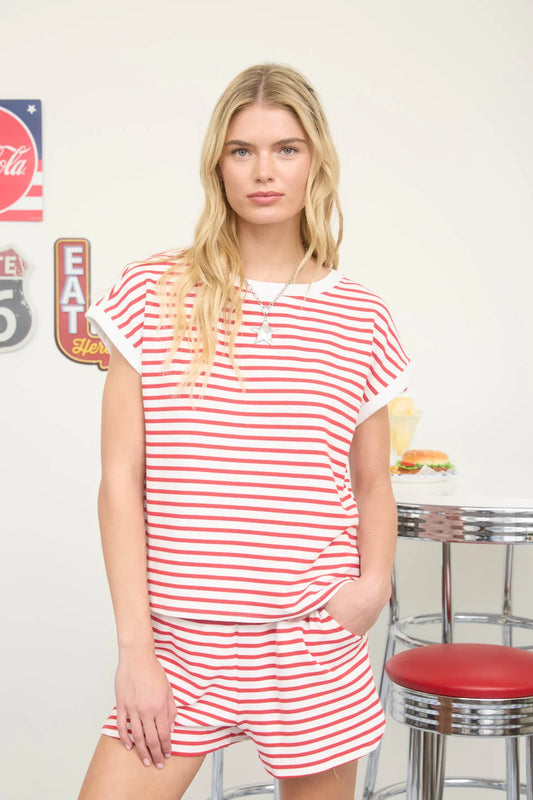 Boardwalk Stripe Tee