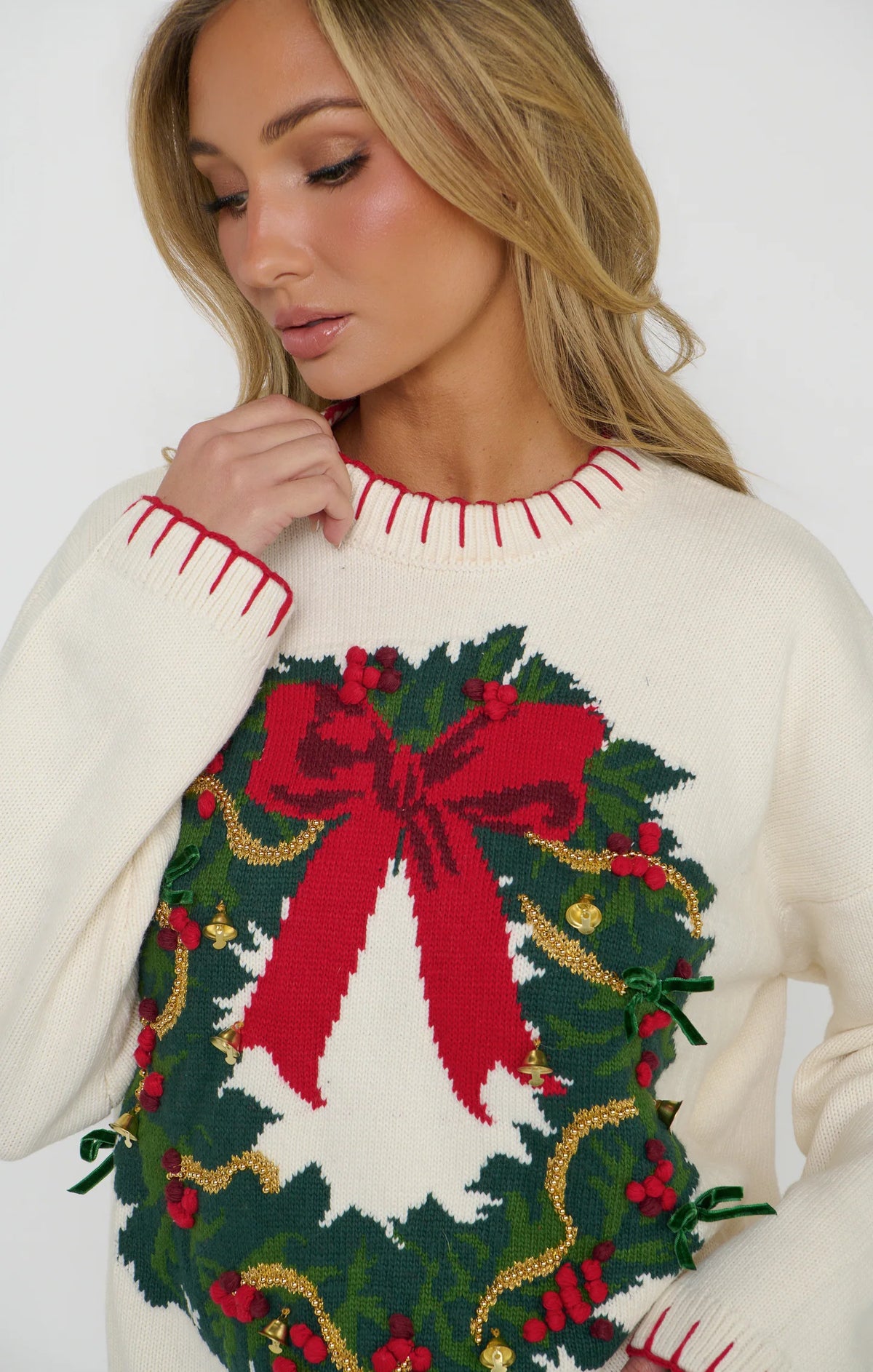 Beckett Wreath Sweater