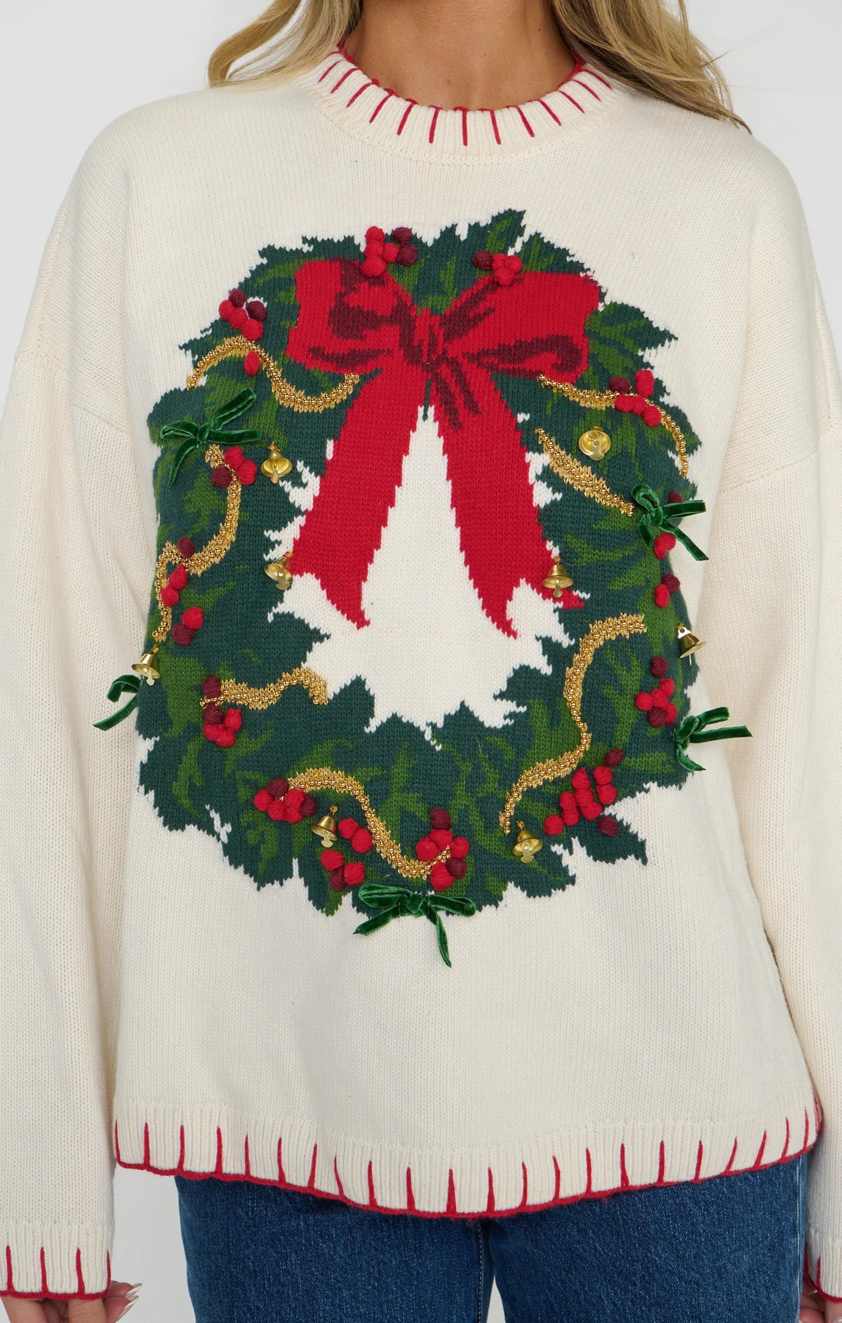 Beckett Wreath Sweater