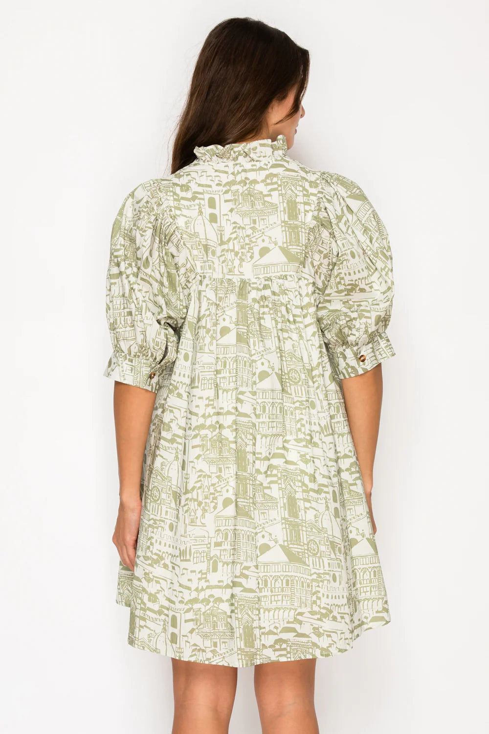Verdant Bellezza Mini Dress