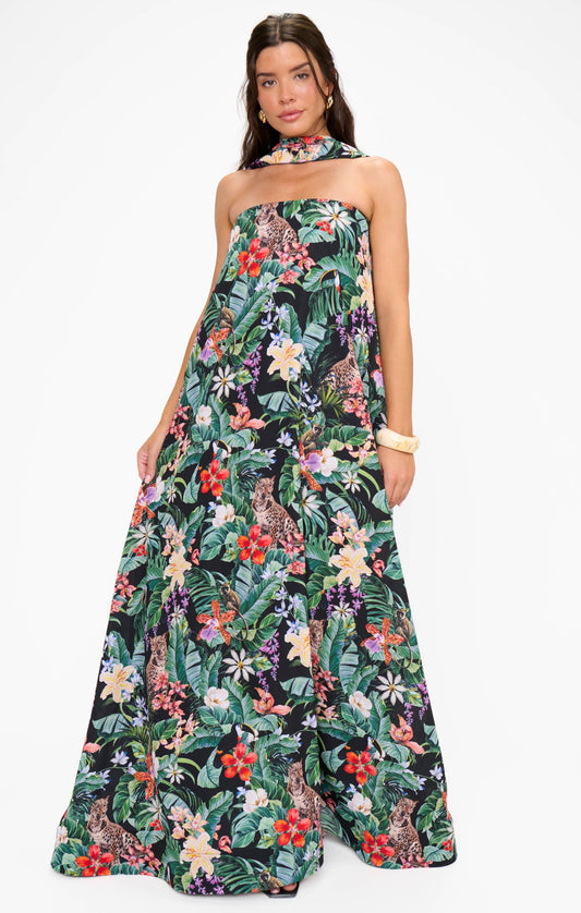 Jungle Mirage Tinsley Tube Dress