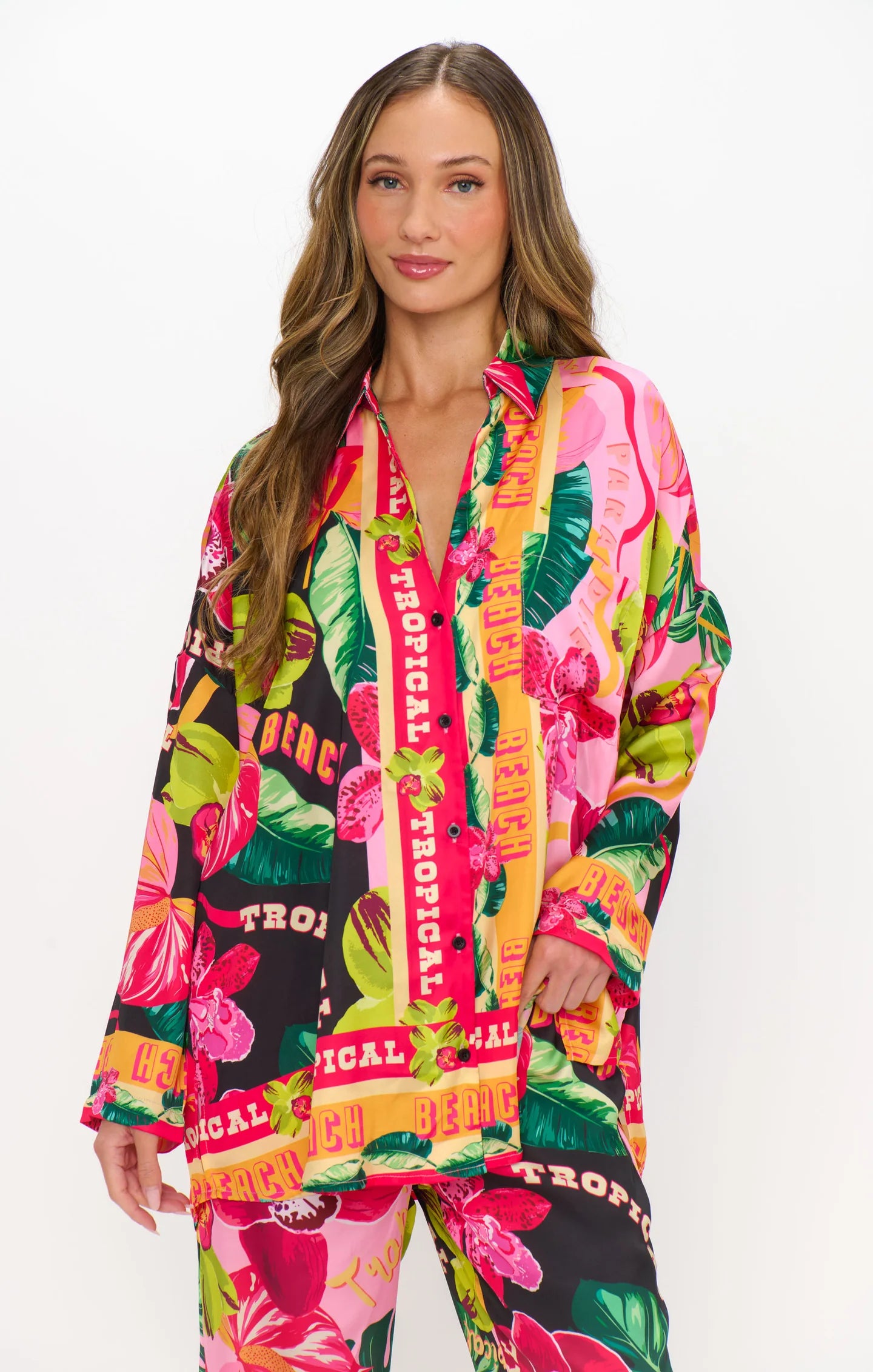 Hot Tropic Nights Sleep In PJ Set