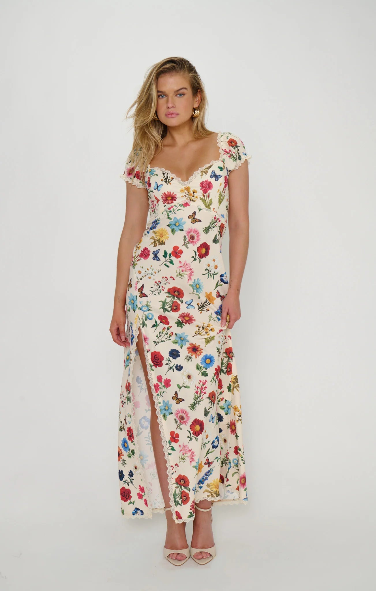 Nicola Dress in French Floral