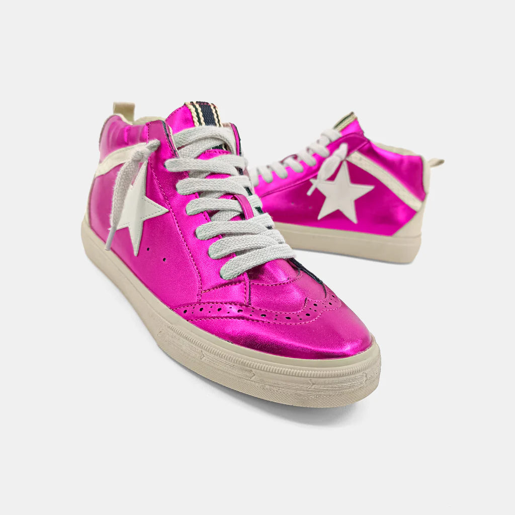 Bright Pink Paulina Sneaker