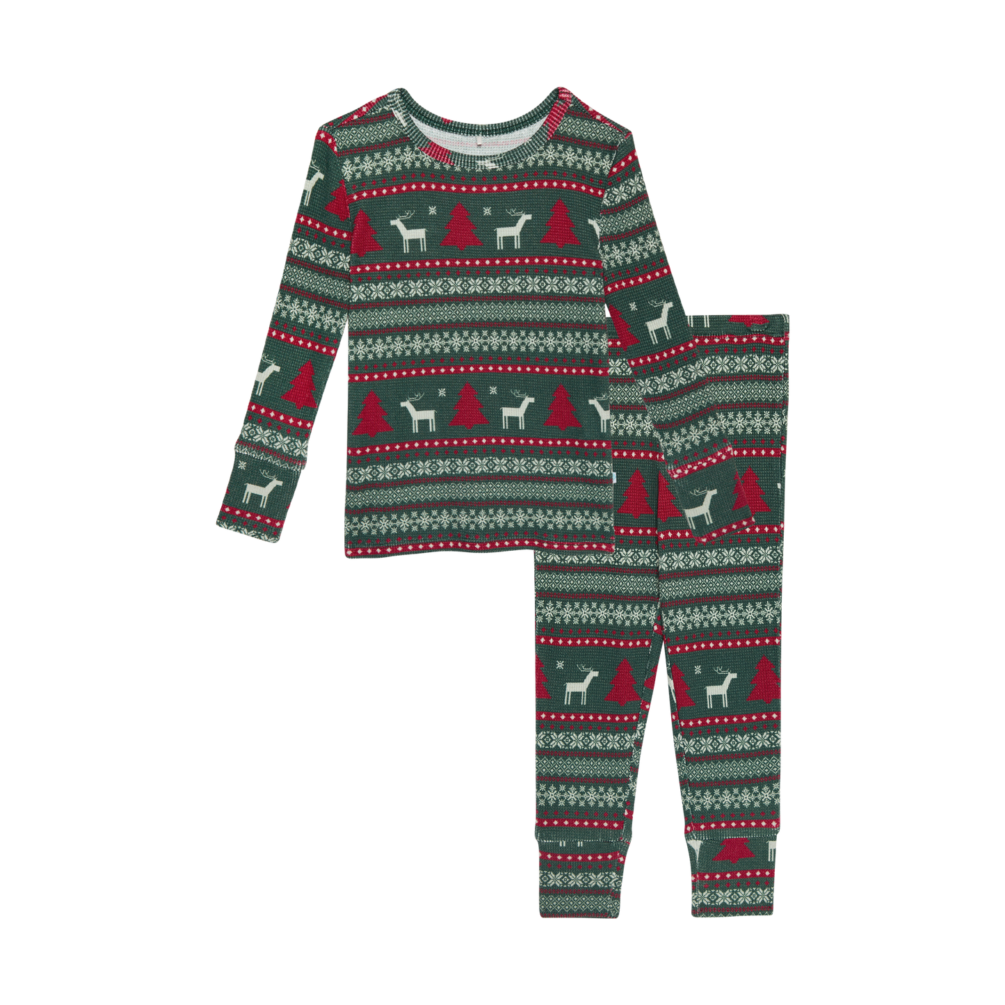 Conjunto de pijama clásico Holiday Fair Isle