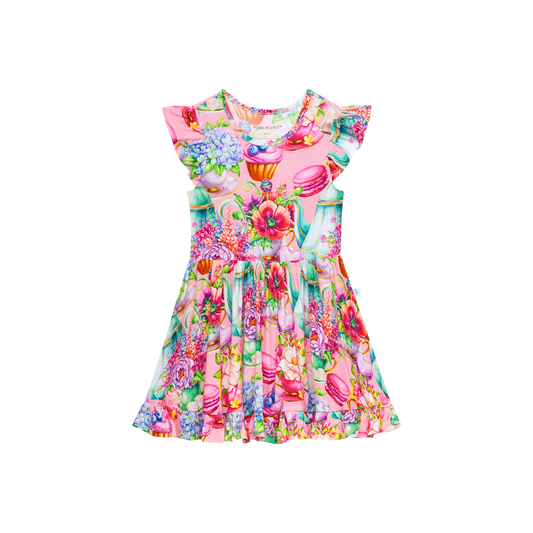 Elizabeth Ruffle Twirl Dress