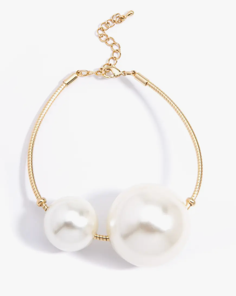 Stacks of Pearls Bracelet