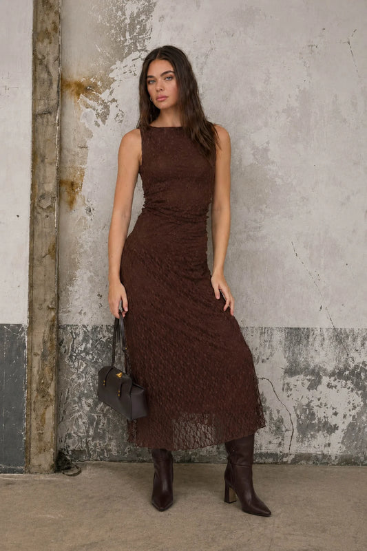 Autumn Affair Midi Dress