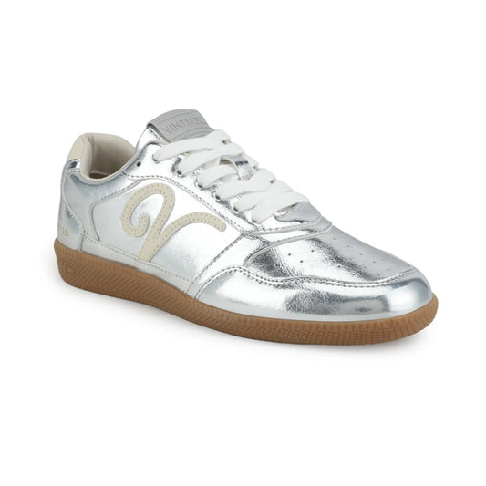 Whiz Washed Silver Sneaker