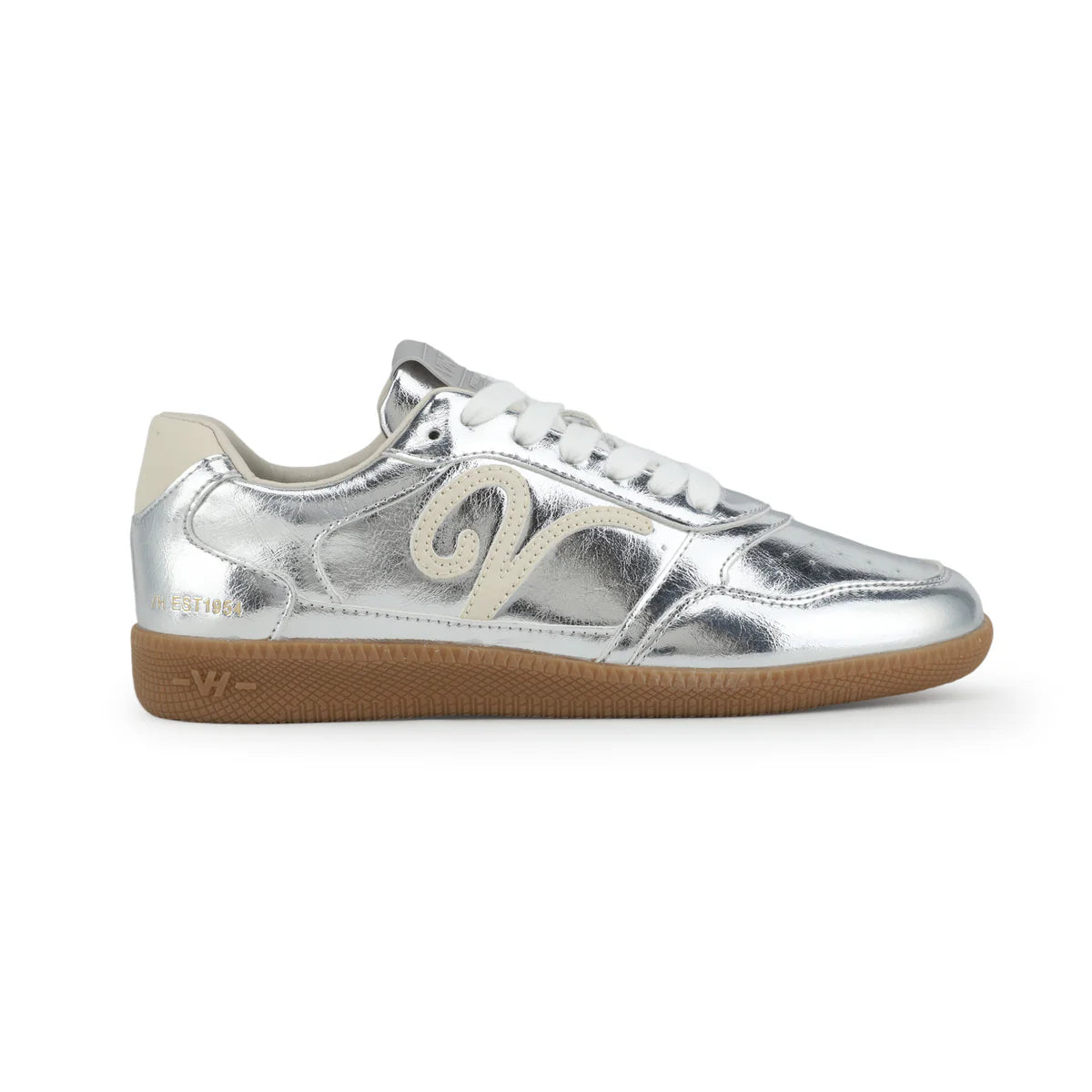 Whiz Washed Silver Sneaker