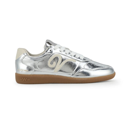 Whiz Washed Silver Sneaker