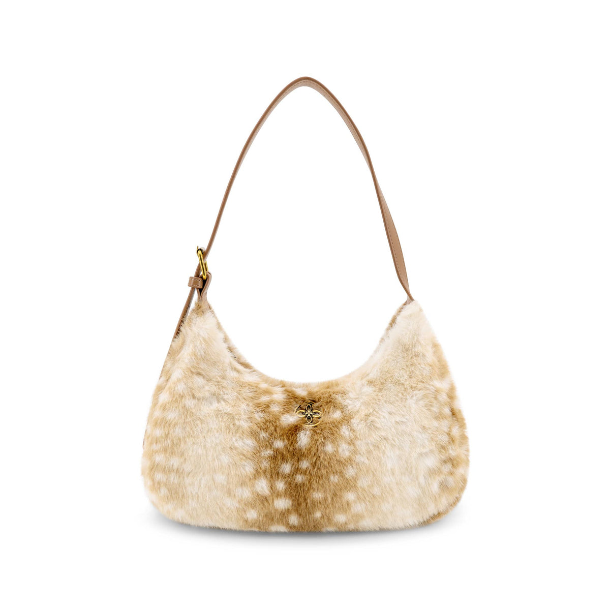 Fawnie Sherpa Winter Shoulder Bag