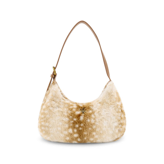 Fawnie Sherpa Winter Shoulder Bag