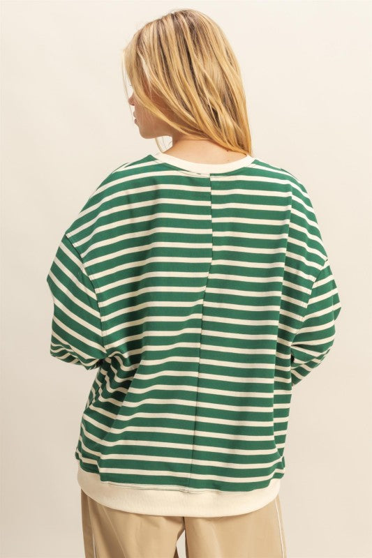 Weekend Stripes Pullover