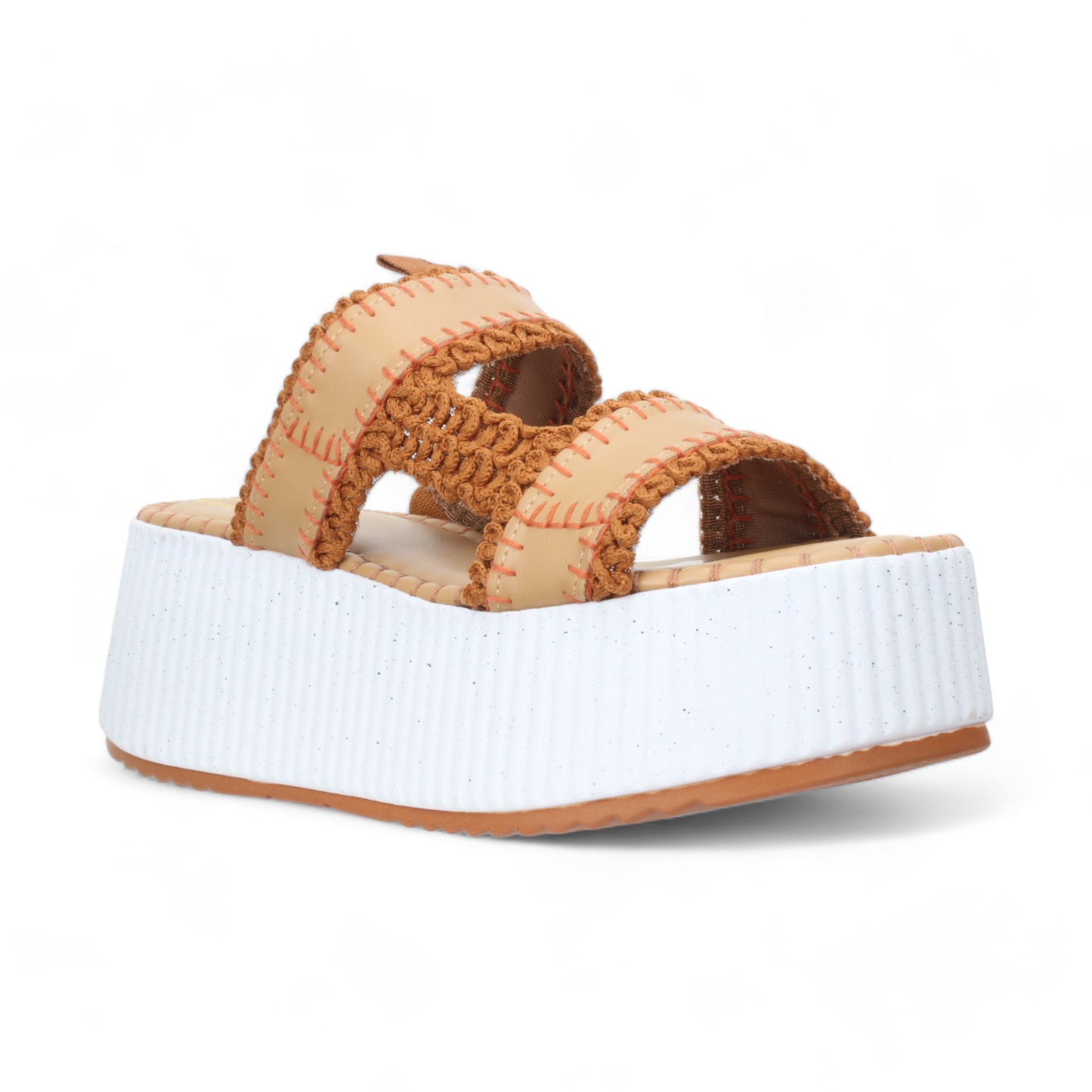 Gillie Slide Sandal Pecan