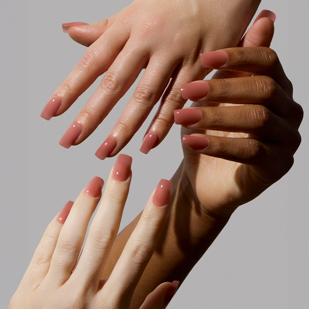 Glamnetic Dusty Pink Nails
