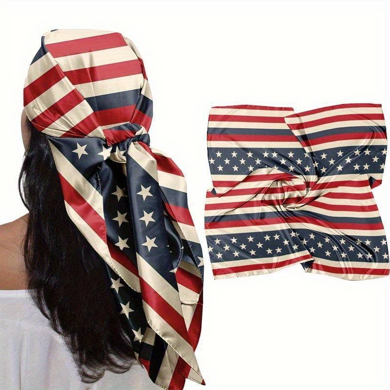 Flag Print Bandana