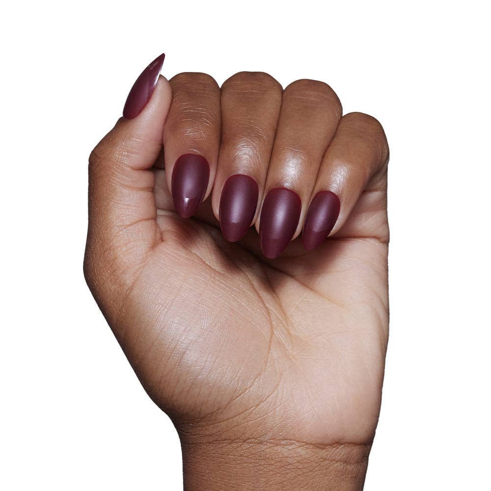 Merlot Press-On Nails