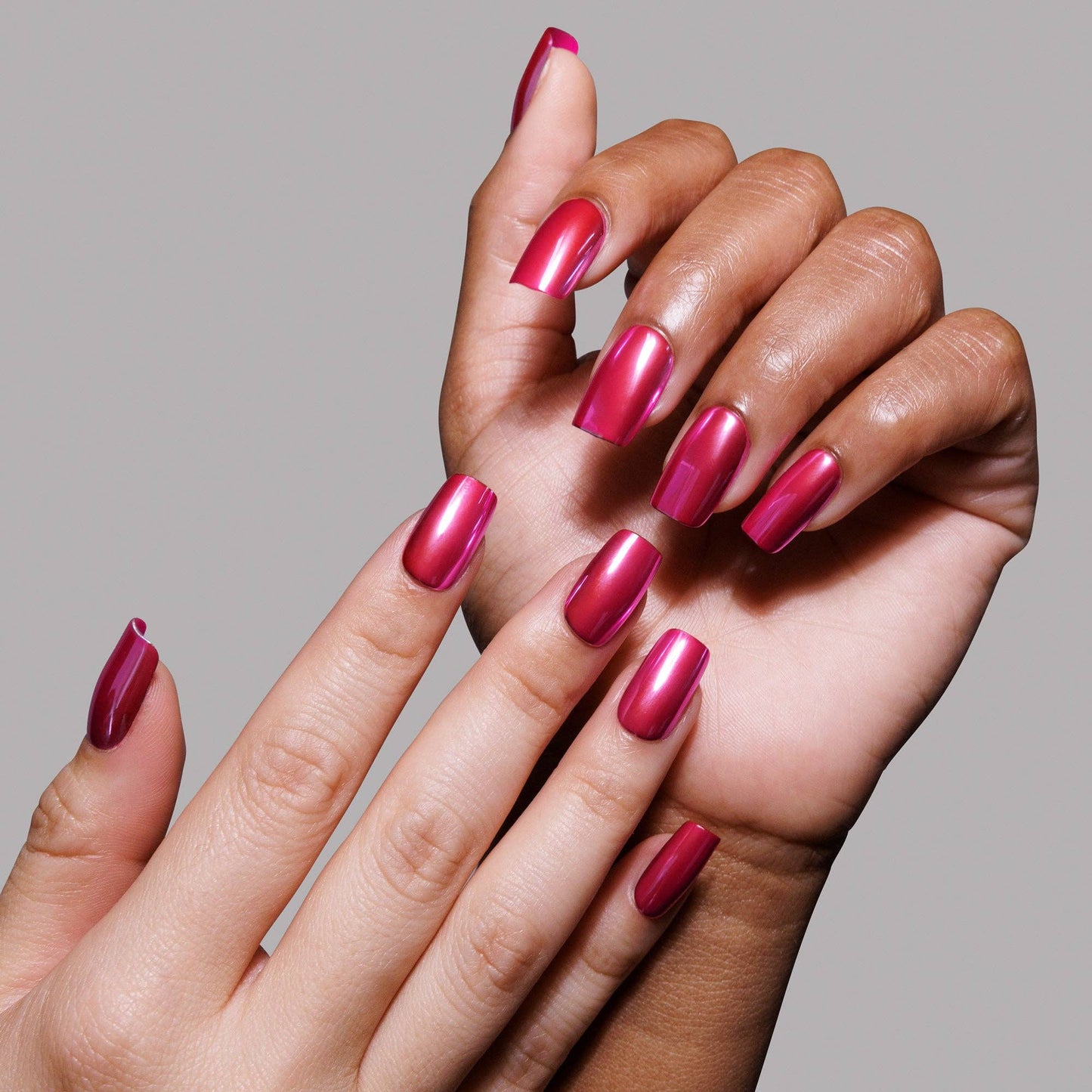 Glamnetic Pink Alloy Nails