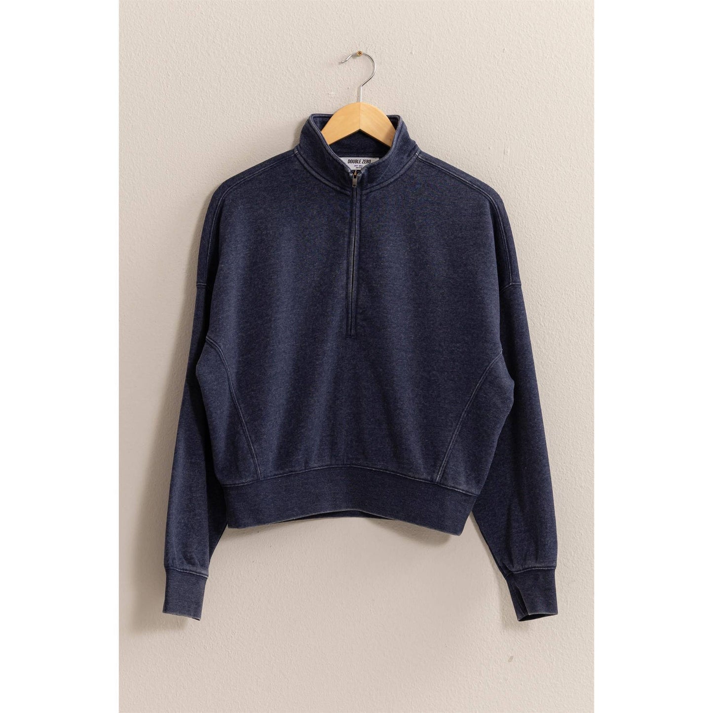 Casual Half Zip Sweatshirt