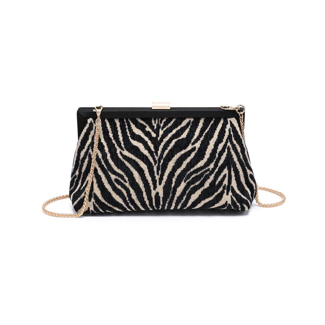 Samira Zebra Evening Bag