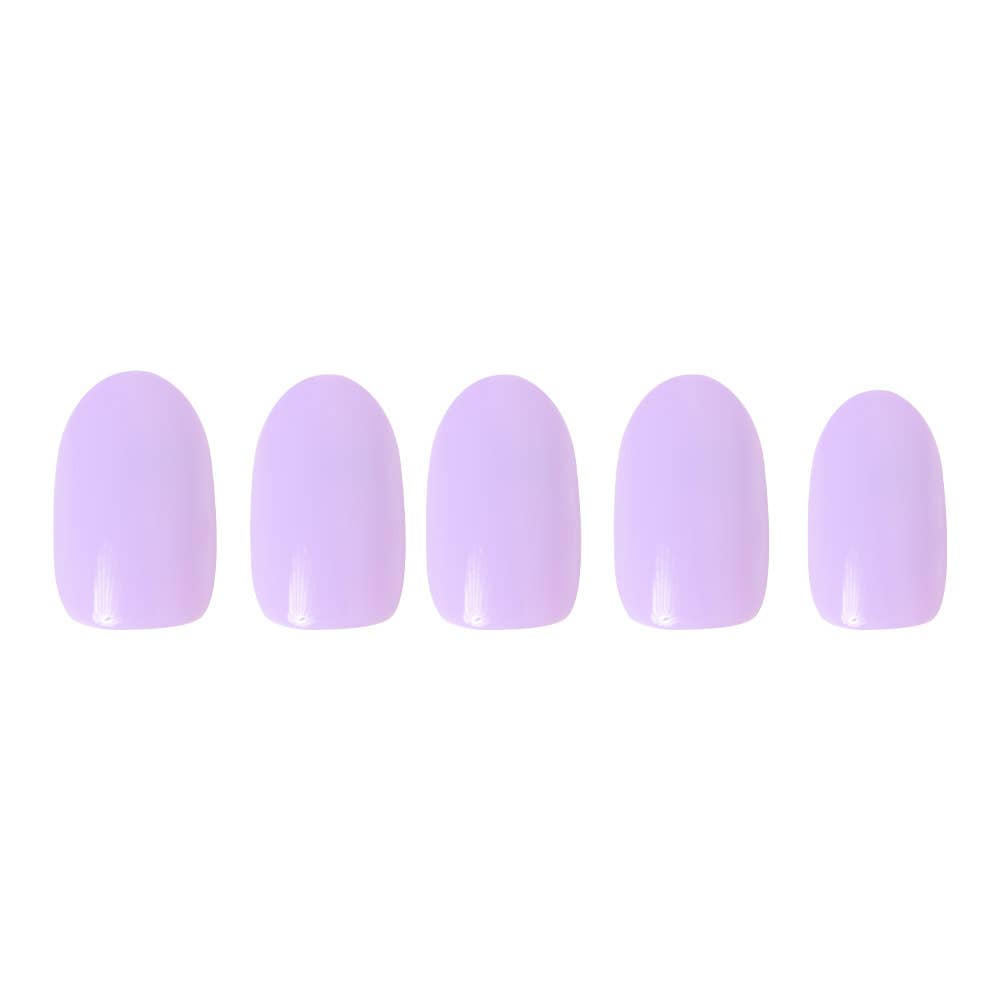 Lilac Press-On Nails