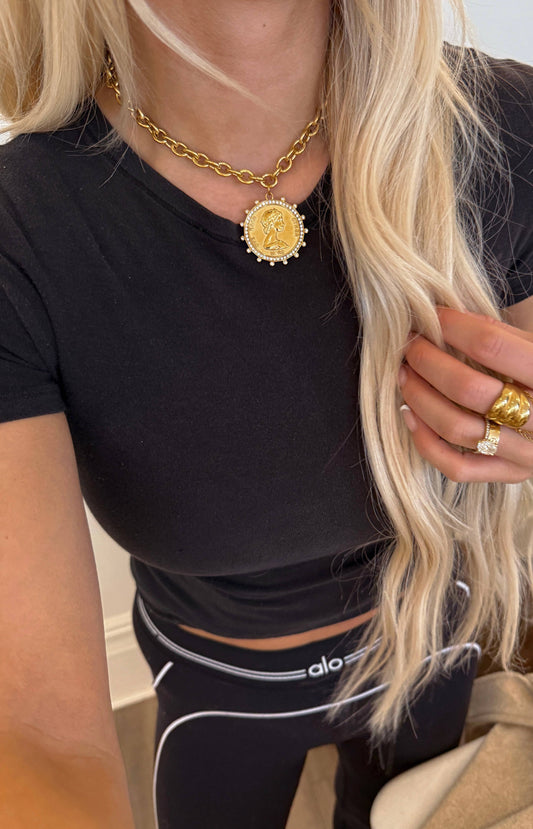 Small Coin Necklace