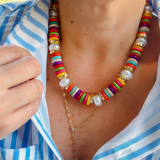 Oh Joy Beaded Necklace