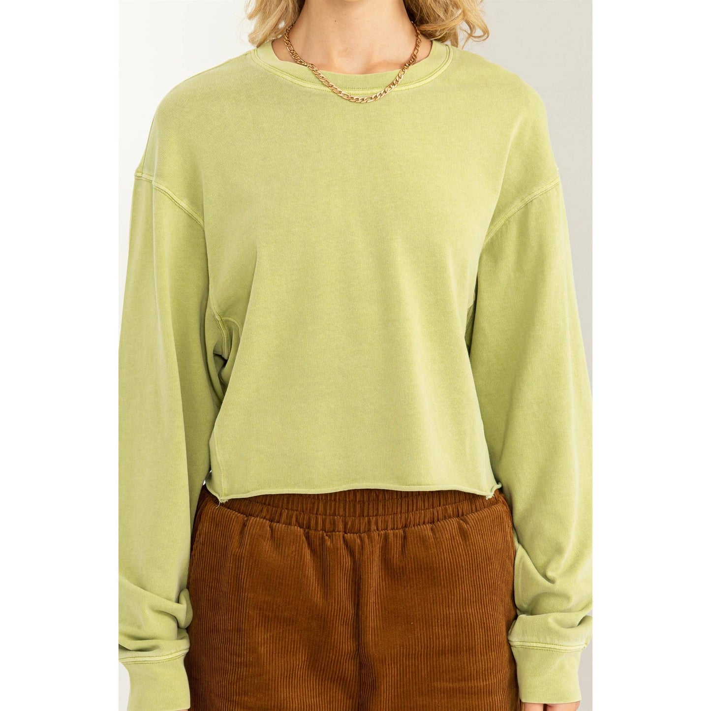 Pale Olive Sweatshirt