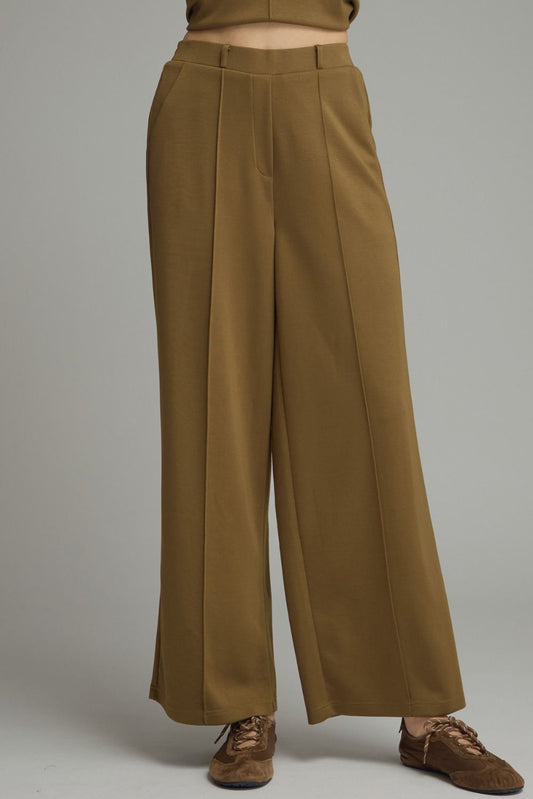 Martini Olive Knit Pants