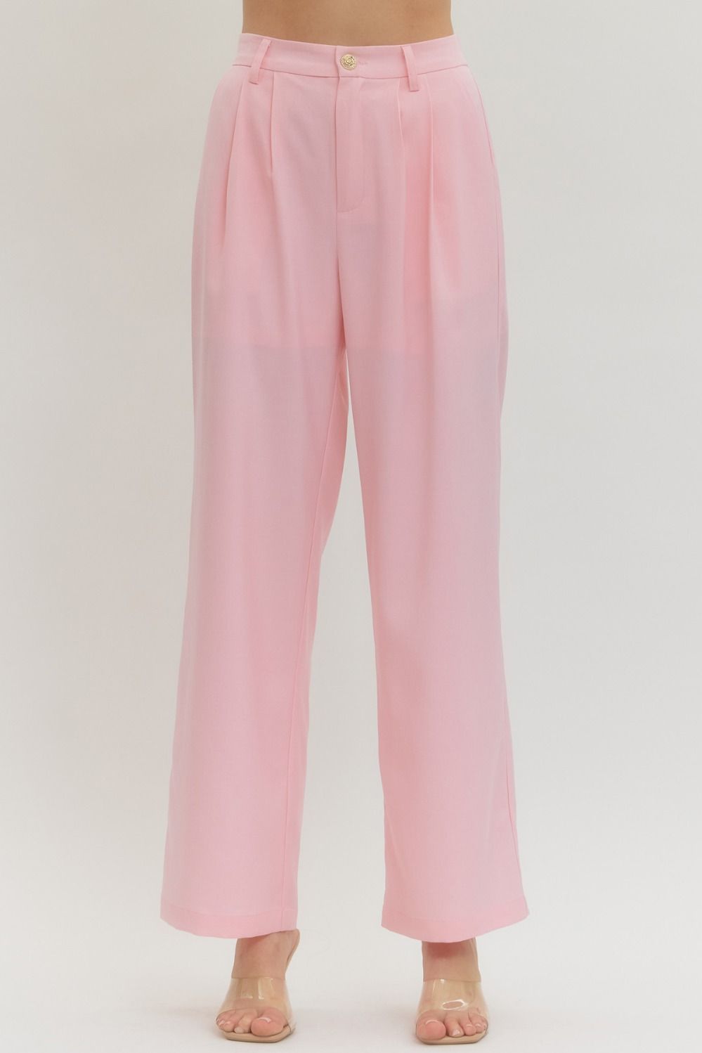 Spencer Trousers in Light Pink