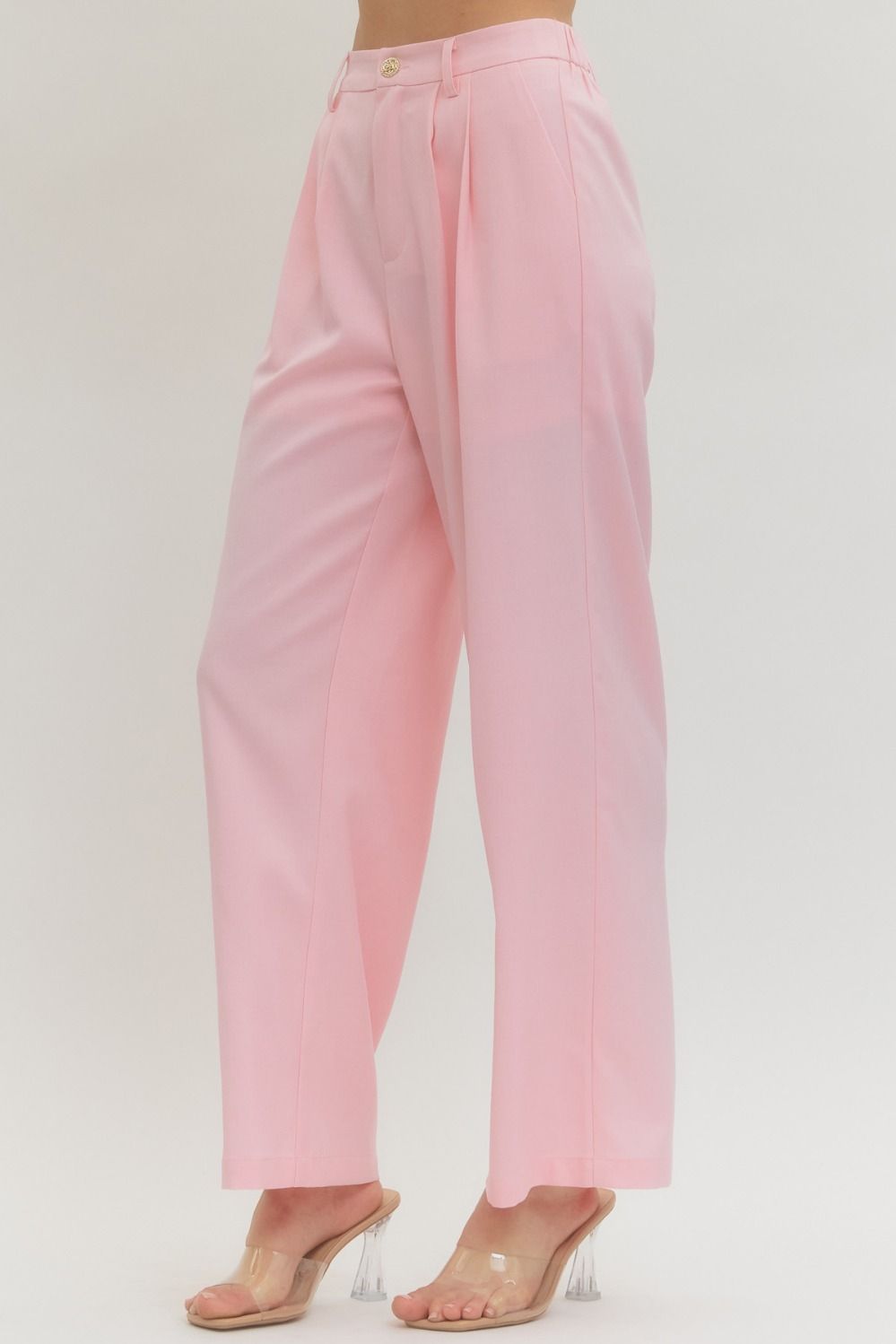 Spencer Trousers in Light Pink