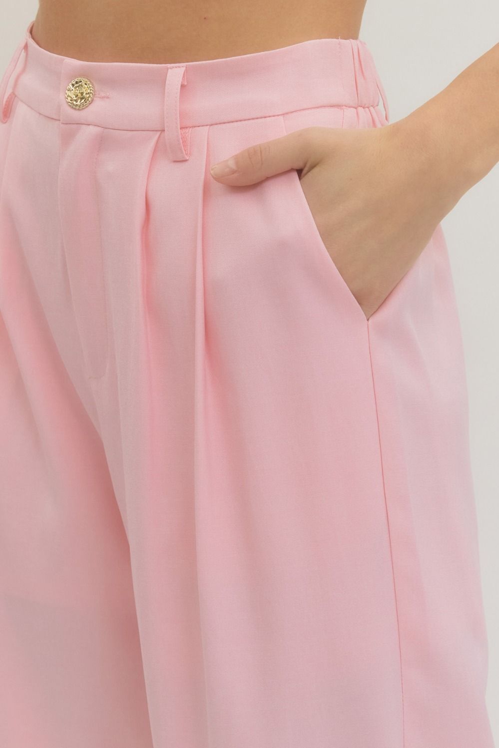 Spencer Trousers in Light Pink