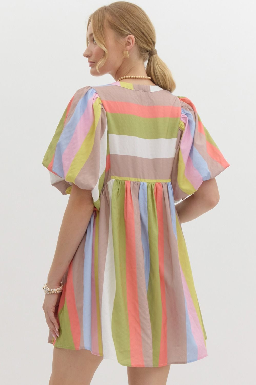 Susie Multi Stripe Dress