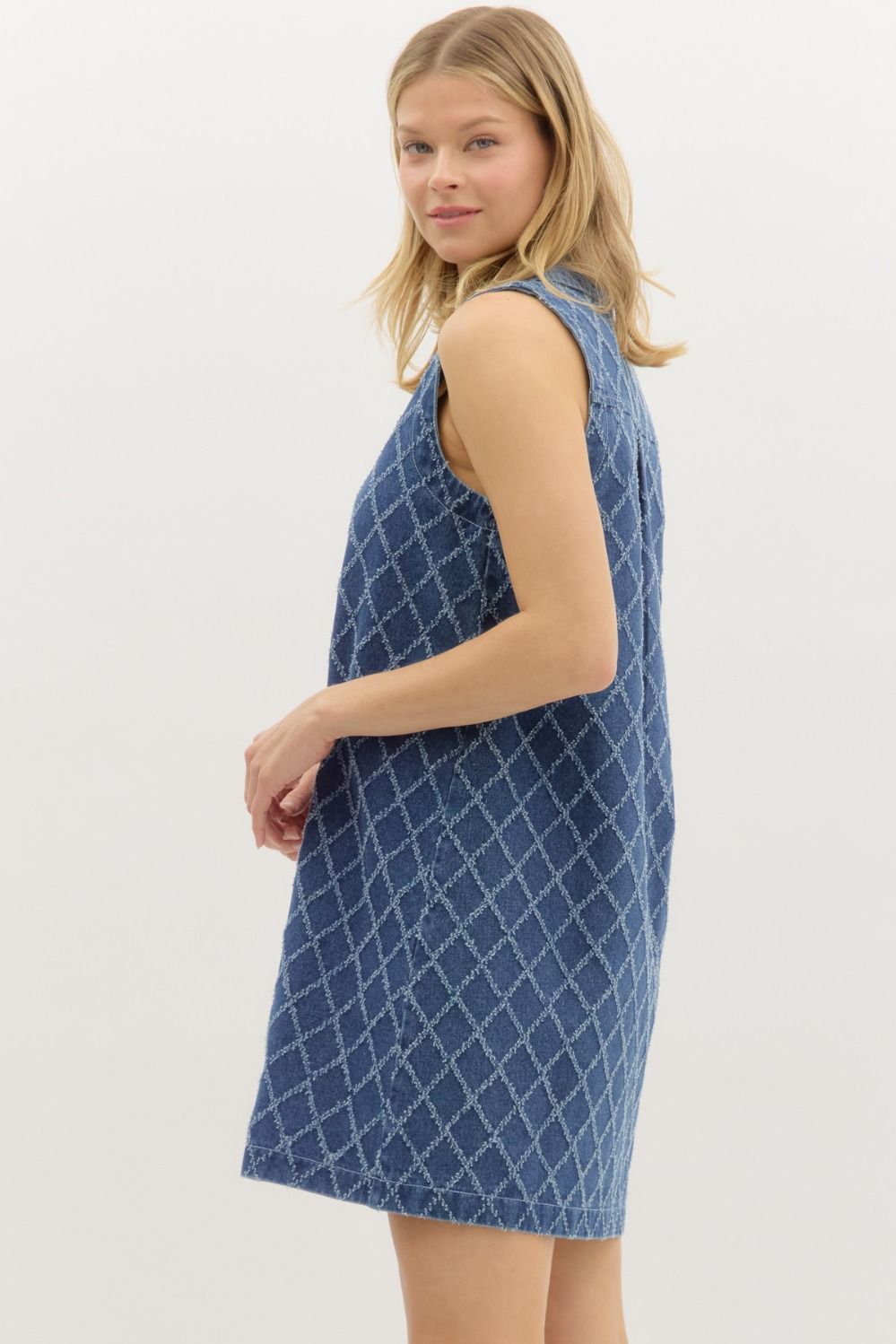 Diamond Days Denim Dress