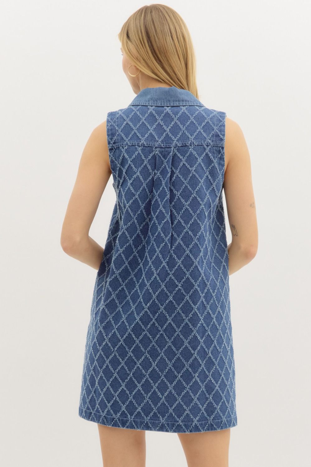 Diamond Days Denim Dress