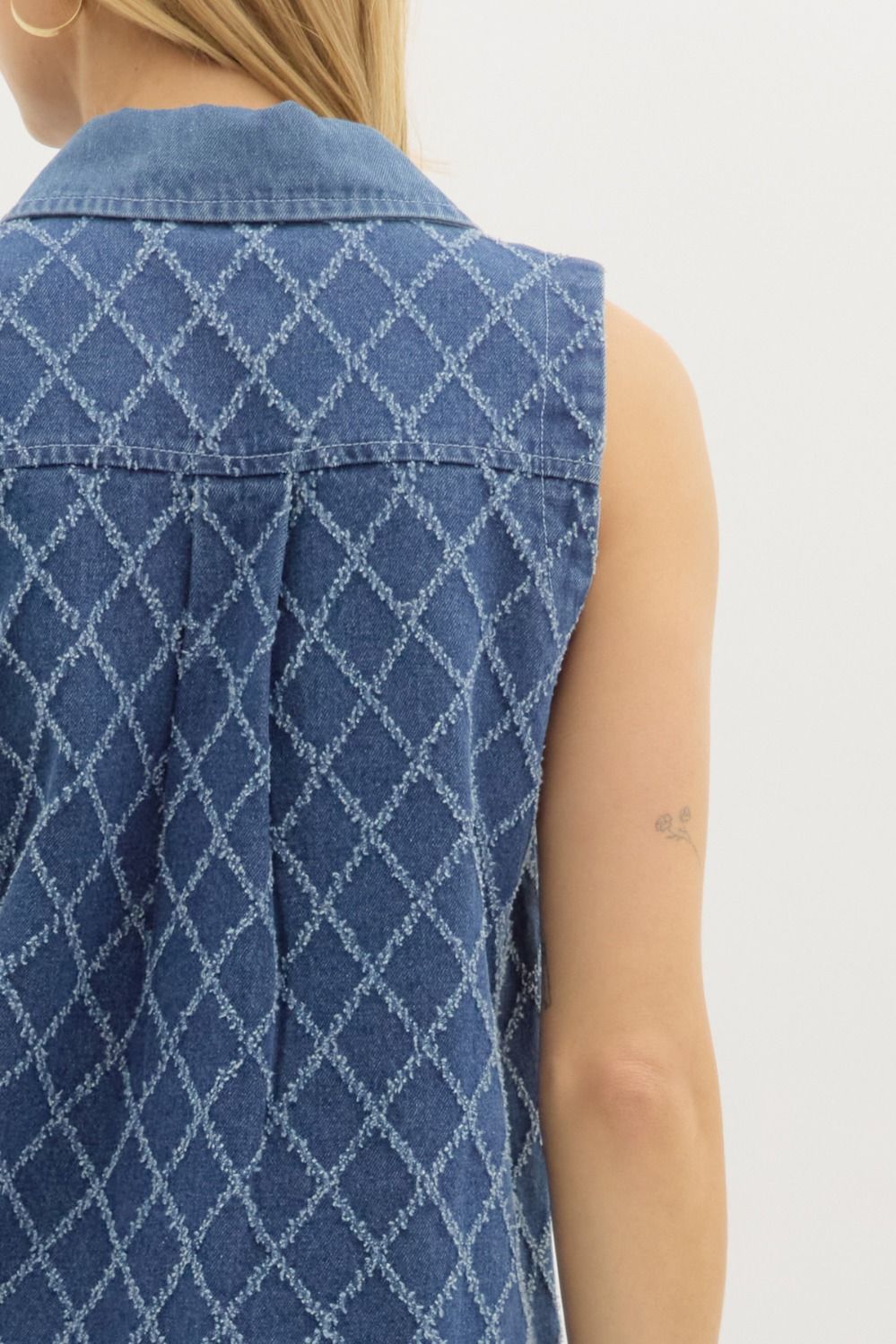 Diamond Days Denim Dress