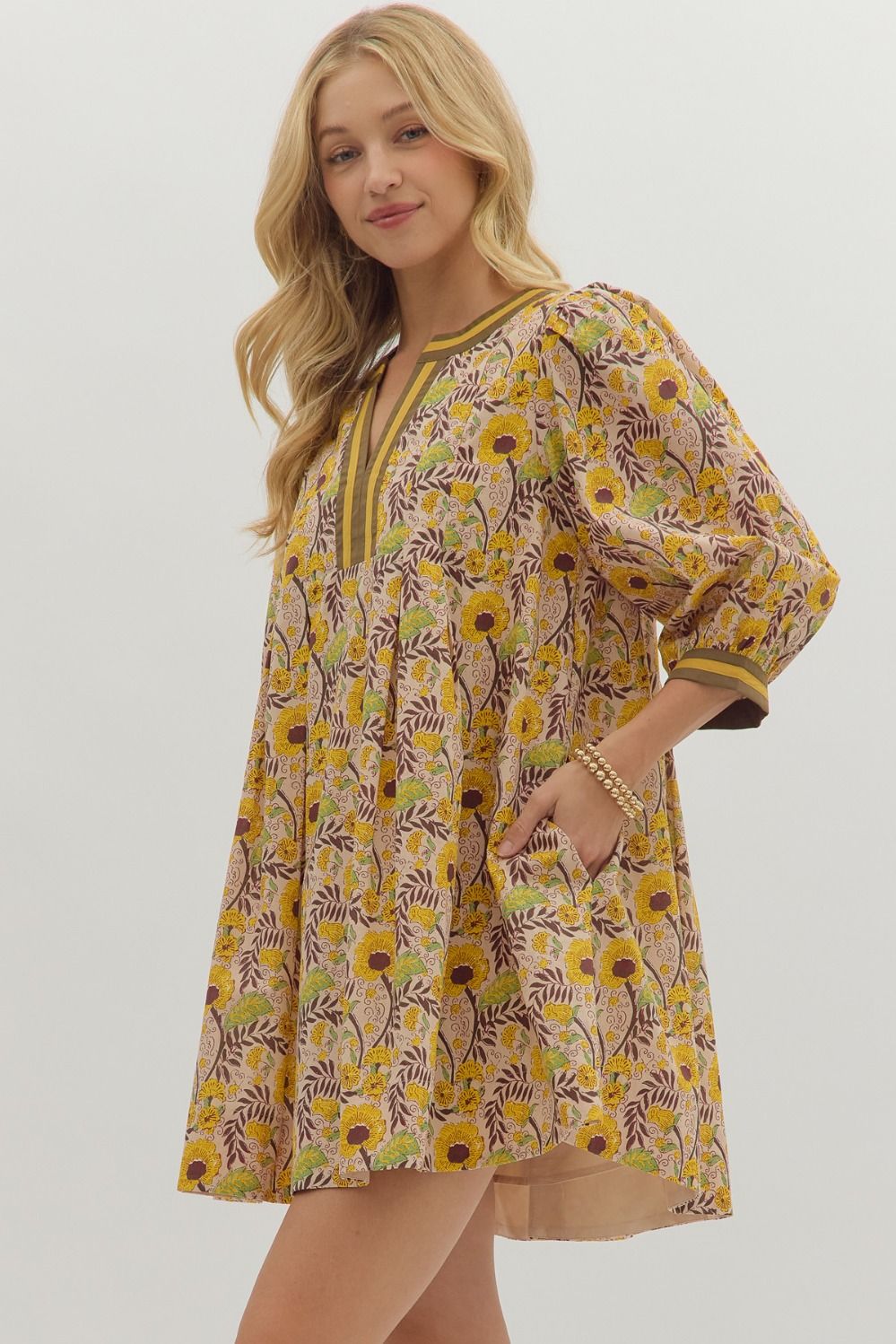 Marigold Meadow Dress
