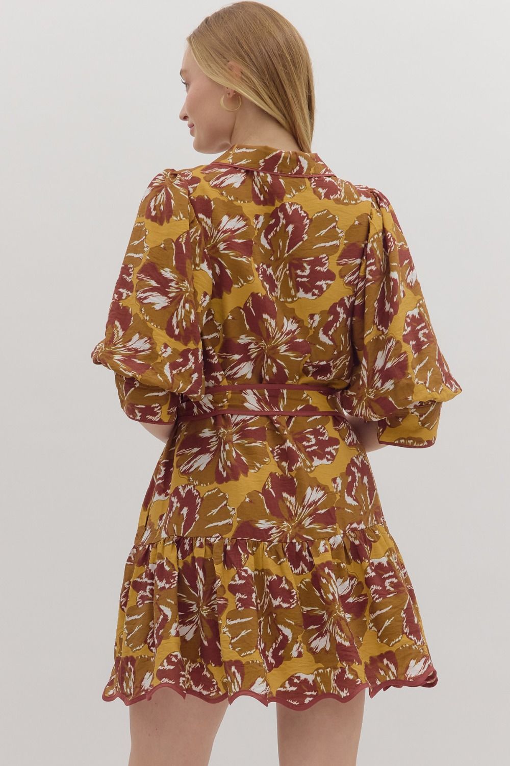 Elizabeth Taylor Tie Waist Dress